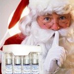 Santa Shhhh with 4 serums in bag