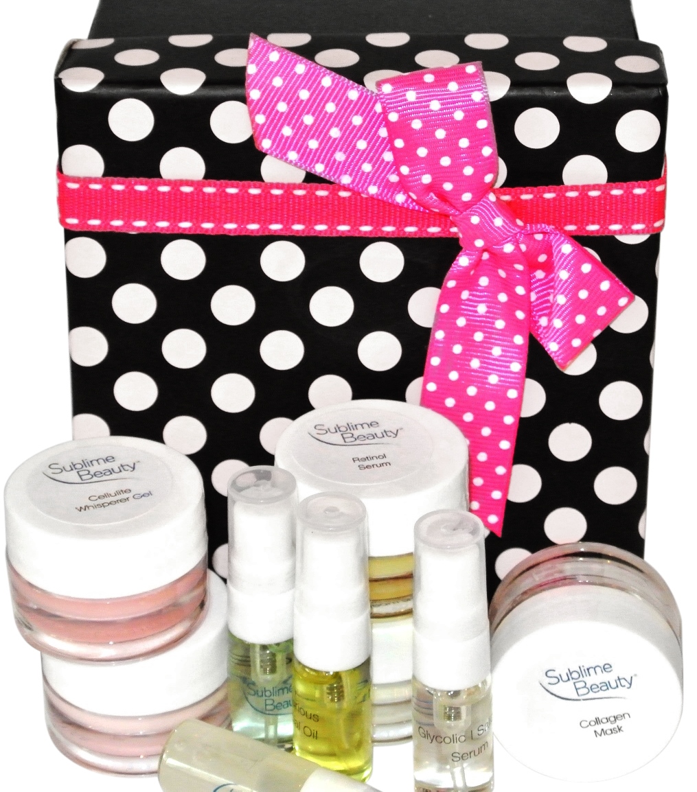 NEW SUBLIME BEAUTY® SAMPLE BOX WITH 9 PRODUCTS! Sublime Beauty®